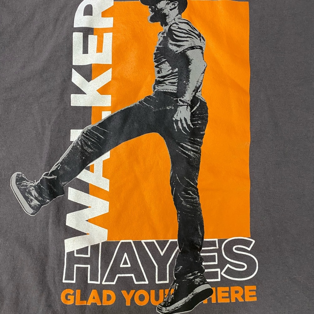 Glad Your Here Walker Hayes Tour Unisex XL Shirt - Picture 2 of 10